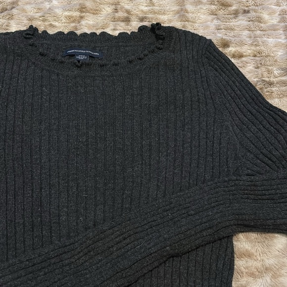 Stretchy ribbed sweater - Picture 2 of 2